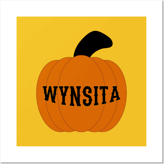 Wynsita Pumpkin - Wynonna Earp Wall Art by Queerdelion